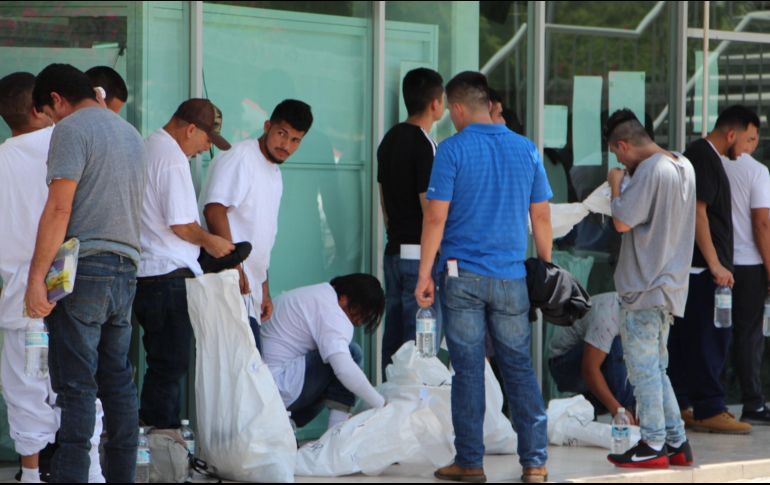 Los 34 extranjeros fueron trasladados a la estación migratoria 