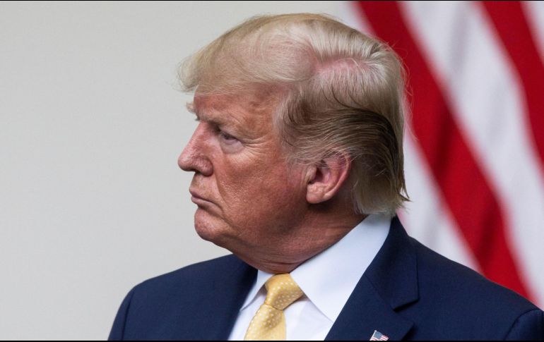 Trump no ha hecho alusión a las redadas contra inmigrantes indocumentados en el interior del país, que está previsto que comiencen este domingo en nueve ciudades. EFE / ARCHIVO