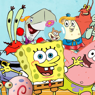 "Bob Esponja" celebra cumpleaños con el actor David Hasselhoff