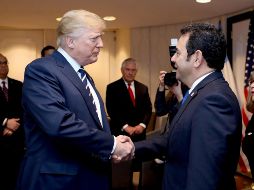 Los mandatarios Jimmy Morales y Donald Trump discutirán temas de migración y seguridad. EFE / ARCHIVO