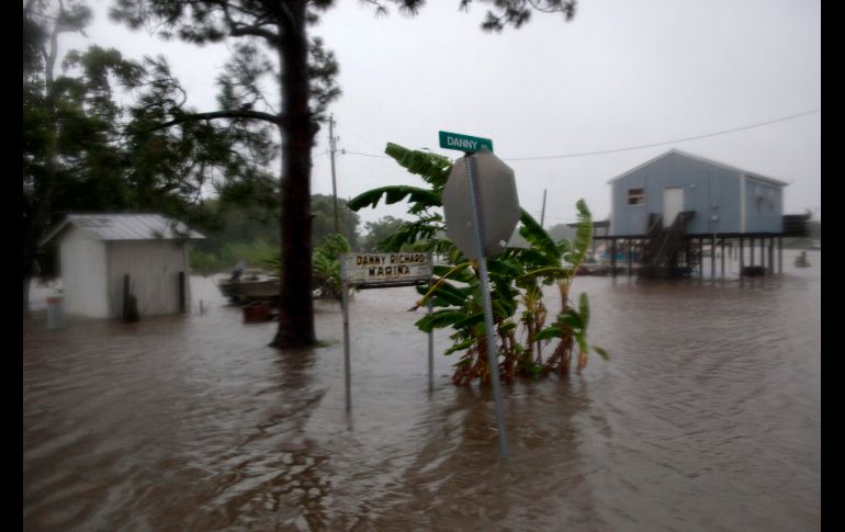 Así lucía Intracoastal City, Luisiana tras el paso de 