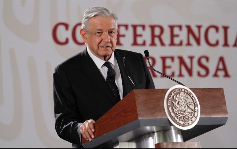 López Obrador descartó el envío de nota diplomática al gobierno de EU como parte de las acciones en apoyo a los migrantes. NTX / G. Granados