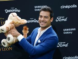 Carlos Rivera asegura que “El Rey León” es su película favorita desde niño. AP / G. Riquelme