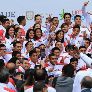 Abanderan a delegación mexicana de Lima 2019