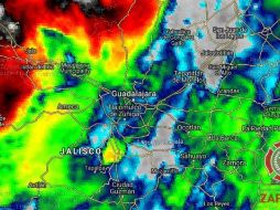 Se mantienen las alerta por tormentas en la ZMG. TWITTER / @UMPCyBZ