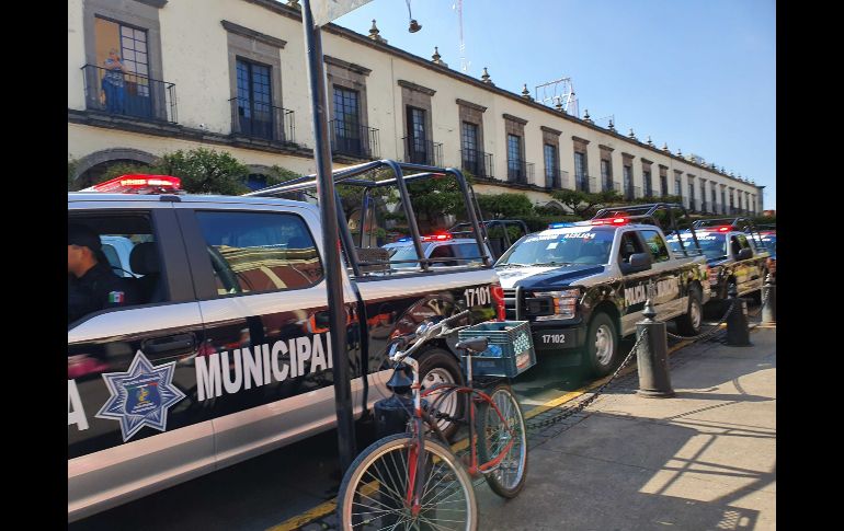 Los vehículos se suman a las 40 camionetas y 25 motocicletas con las que contaba ya la comisaría. EL INFORMADOR/ R. Bobadilla