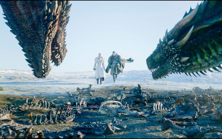 La serie “Game of Thrones” intentará conseguir la estatuilla como Mejor Serie en su última participación de los premios.  ESPECIAL / HBO