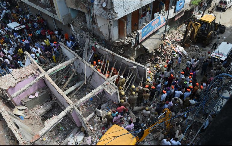 En Nigeria el derrumbe de edificios es común debido a la escasa regulación para construirlos. AFP/ARCHIVO