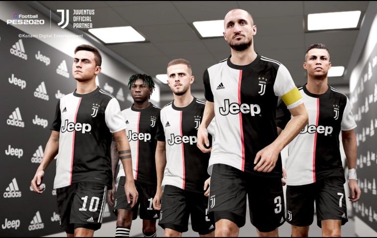 Así lucen los jugadores en el PES 2020. TWITTER / @officialpes
