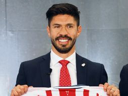 El nuevo atacante de Chivas,Oribe Peralta, es otro de los futbolistas que ha estado relacionado con CESIFUT. IMAGO7