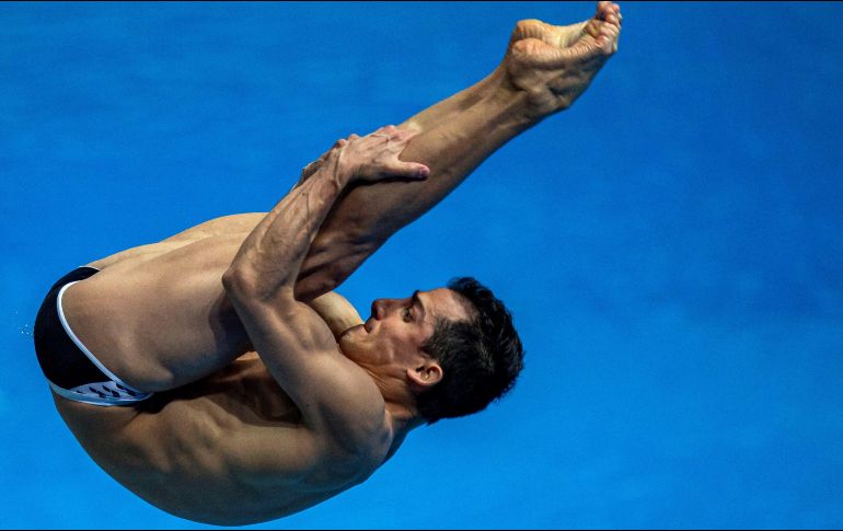 El yucateco buscará su segunda presea en este mundial luego de la plata que se colgó en trampolín de un metro. EFE / P. B. Kraemer
