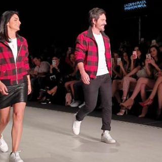 Aislinn Derbez y Mauricio Ochmann debutan en Intermoda