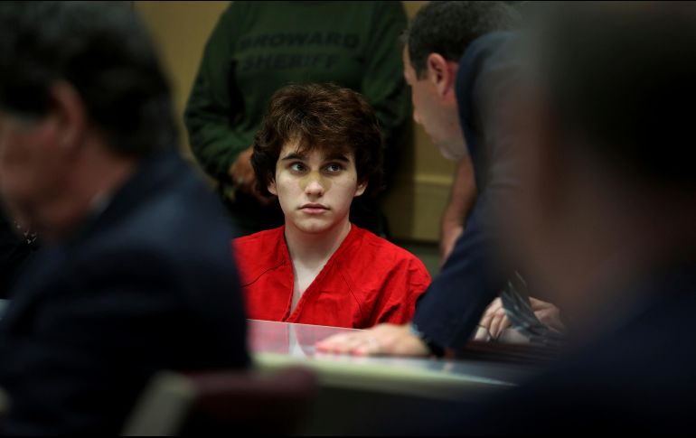 Nikolas Cruz fue detenido desde el mismo día de la matanza, el 14 de febrero de 2018. AP / C. Jean