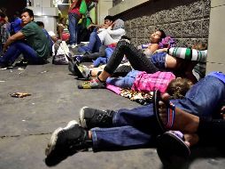 Las personas, provenientes de Honduras, Guatemala, El Salvador y Nicaragua, eran trasladadas en un vehículo de la marca Volvo color blanco y azul. EFE/ARCHIVO