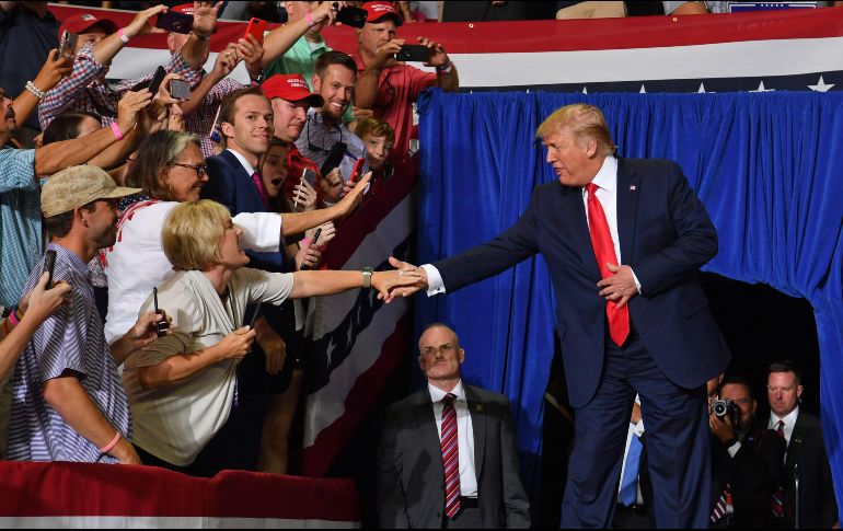 El debate sobre abrir un juicio político contra Trump ha cobrado fuerza a medida que se acerca la campaña electoral de 2020. AFP/N. Kamm