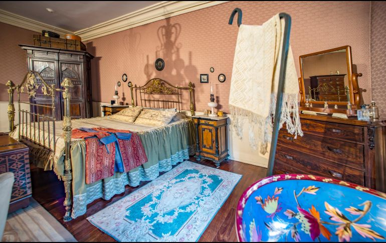 Aspectos del Museo Histórico Casa de Juárez ubicado en Palacio Nacional, en el marco del 147 aniversario luctuoso del Benemérito de las Américas. NTX / Presidencia de la República