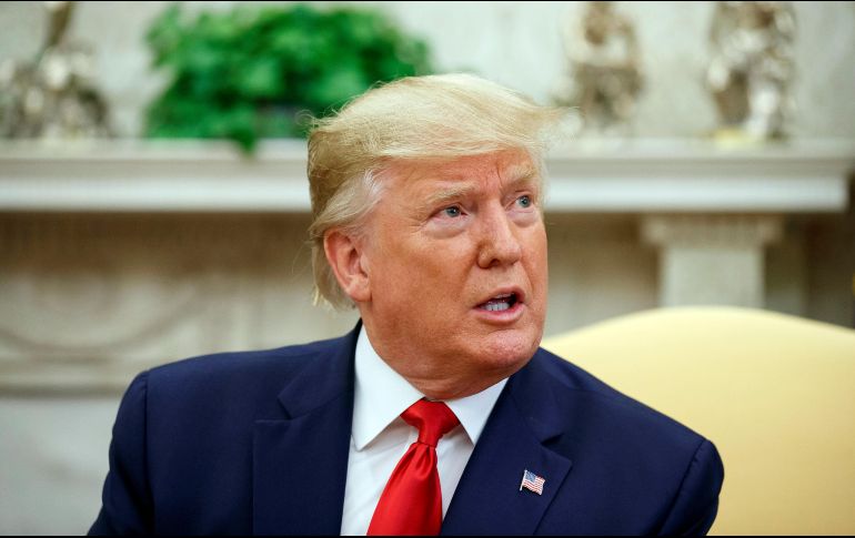 Trump inicialmente dijo no saber nada sobre los pagos a las modelos, pero las pruebas demuestran lo contrario. AP/A. Brandon