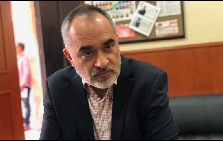 El presidente de la Junta de Coordinación Política, Salvador Caro Cabrera, argumentó que como muestra de cortesía el tema no se abordará en la sesión de pleno de la próxima semana. EL INFORMADOR/ R. Rivas