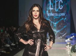 La actriz y modelo vivió una pasarela muy especial a su paso por la Perla Tapatía. ESPECIAL/Intermoda