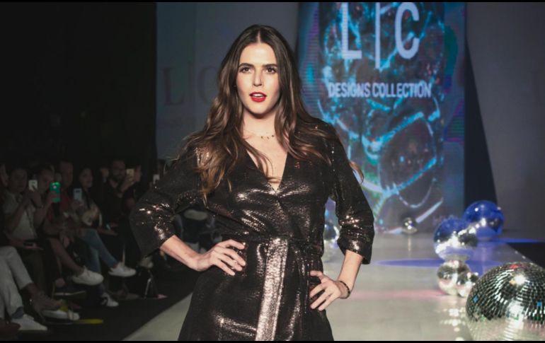 La actriz y modelo vivió una pasarela muy especial a su paso por la Perla Tapatía. ESPECIAL/Intermoda