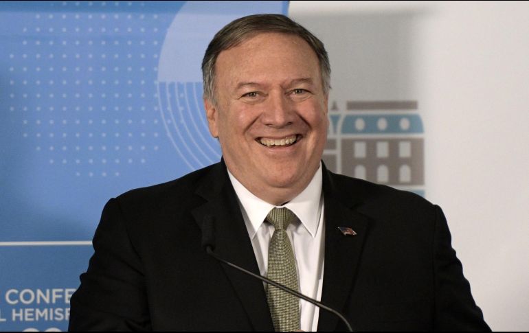 Pompeo estuvo en Buenos Aires para la apertura de la Segunda Conferencia Ministerial Hemisférica de Lucha contra el Terrorismo en Buenos Aires. AFP / J. Mabromata