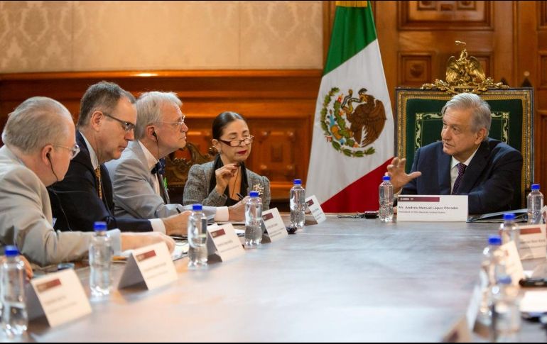 López Obrador expresó a los legisladores que está a favor del T-MEC porque lo considera benéfico para las tres naciones. TWITTER / @lopezobrador_