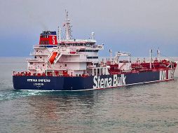 El barco fue abordado por la fuerza naval de los Guardianes de la Revolución de Irán este jueves. AP/S. Bulk