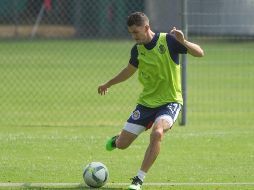 Mier inicia el que será su segundo torneo como jugador rojiblanco. IMAGO7/Archivo