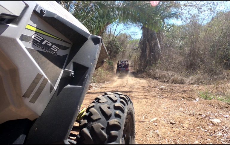 Adrenalina. El recorrido tiene un nivel de diversión como pocos. EL INFORMADOR / F. González