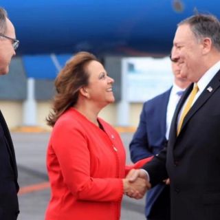 Mike Pompeo llega a México