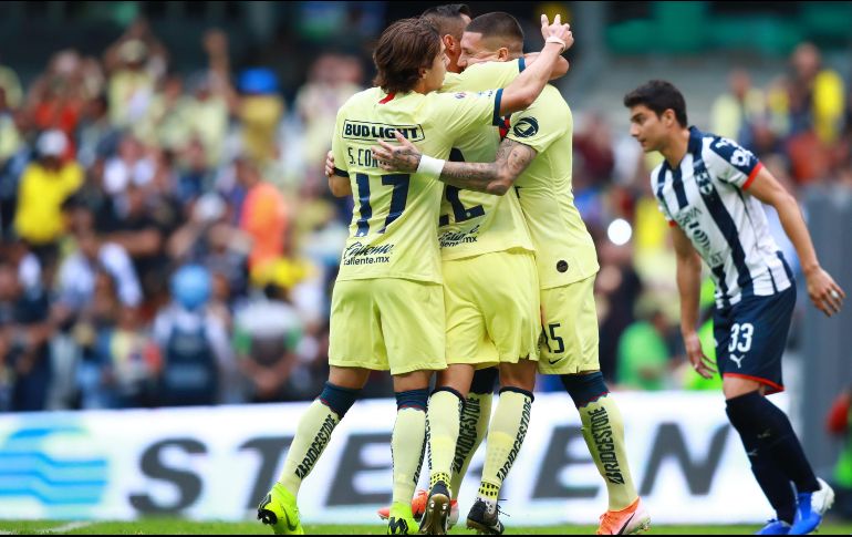 Con doblete de Castillo, despedida de Edson Álvarez y sin el debut de Giovani dos Santos, el América logra superar a Rayados. IMAGO7/E. Sánchez