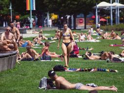 El termómetro llega hasta 38 grados. AP