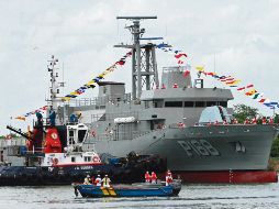 La Patrulla Oceánica ARM Tabasco vigilará los litorales del país. NOTIMEX