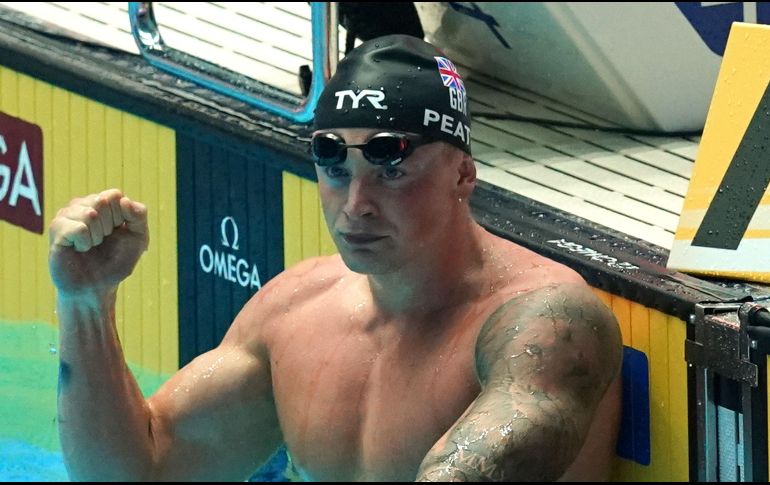 Adam Peaty fue campeón del mundo de los 100 m braza en 2015 y 2017; estableció el primer récord en 2018. EFE / A. Bat