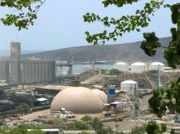 La Profepa aplicó como medida de seguridad la clausura parcial temporal de las obras y actividades de Grupo México en el puerto de Guaymas. EFE/ARCHIVO