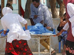 Nadie reclamó la autoría del ataque en un primer momento, aunque el grupo somalí Al Shabab, una milicia extremista islámica, suele cometer esa clase de atentados. AP /F. Warsameh