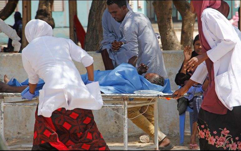 Nadie reclamó la autoría del ataque en un primer momento, aunque el grupo somalí Al Shabab, una milicia extremista islámica, suele cometer esa clase de atentados. AP /F. Warsameh