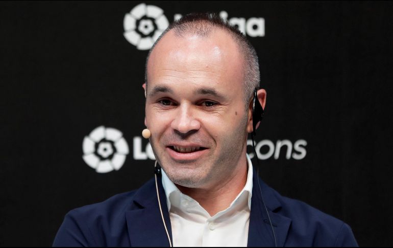 Andrés Iniesta es nombrado embajador de LaLiga en Japón. EFE / K. Ota