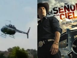 Un video cque circula en las redes muestra el momento exacto en que el helicóptero cae violentamente al suelo. ESPECIAL