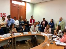 En otros temas, la comisión avaló el nuevo reglamento interno del Congreso del Estado que fue armonizado con el cambio en el número de comisiones. EL INFORMADOR / R. Rivas