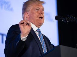 El mandatario rompió con la tradición ya durante la campaña electoral de 2016, cuando se negó a publicar su última declaración de impuestos. AFP / N. Kamm