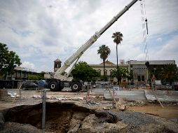 El gobernador, Enrique Alfaro, aseguró que este incidente no afectó la Línea 3. EL INFORMADOR / F. Atilano