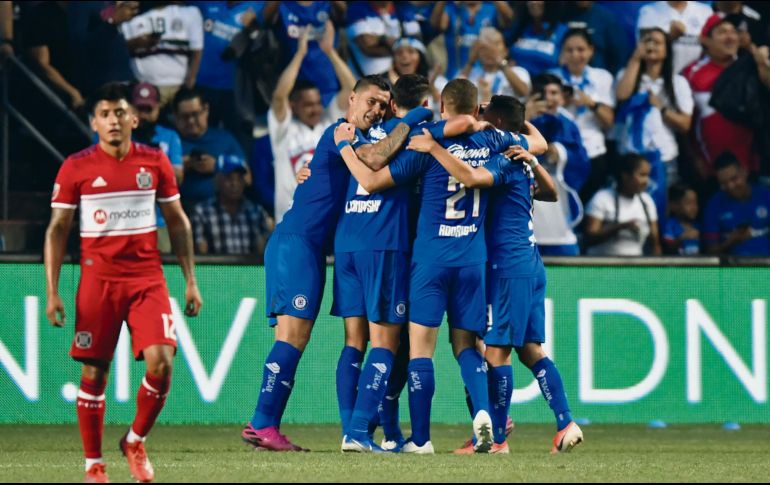 El cuadro celeste fue contundente con las pocas oportunidades de gol que tuvo anoche en su visita a Chicago. AFP / Q. Harris
