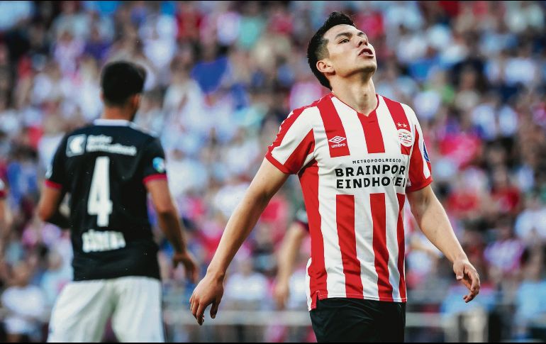 El “Chucky” Lozano no se hizo presente en el marcador. EFE