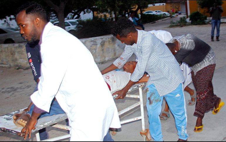 Confirman que un total de ocho personas resultaron heridas tras el atentado suicida. AP/F. Abdi