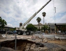 El Colegio de Ingenieros Civiles de Jalisco (CICEJ), advirtió que otros socavones se podrían producir a lo largo del Paseo Alcalde. EL INFORMADOR / ARCHIVO