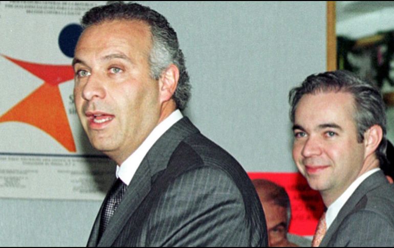 La FGR señala a Juan Collado (i) de formar parte de una red de lavado de dinero. NTX/ARCHIVO