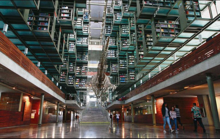 Biblioteca Vasconcelos. El recinto albergaría los libros contemporáneos. NOTIMEX/Archivo