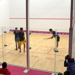 Squashistas mexicanos van a la Semifinal en Lima 2019