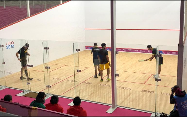 Los hermanos necesitaron apenas 18 minutos de juego para derrotar a los representantes de Jamaica. TWITTER/@Conade